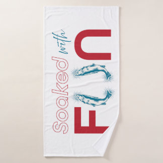 Soaked with Fun – Sardine-Inspired Beach Towel