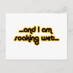 Soaking Wet Sunglow Postcard