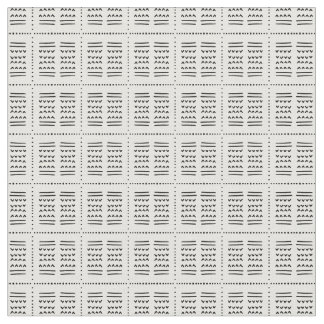 soala mudcloth ethnic arrow lines boho black white fabric