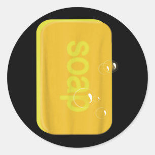 Soap bar Last Minute Funny Halloween Costume Classic Round Sticker