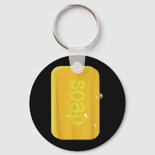 Soap bar Last Minute Funny Halloween Costume Key Ring