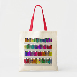 Soap Bottle Rainbow - for bathrooms, salons etc Tote Bag