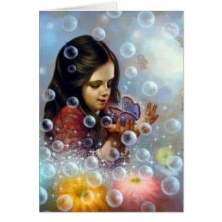 Soap bubble girl 2