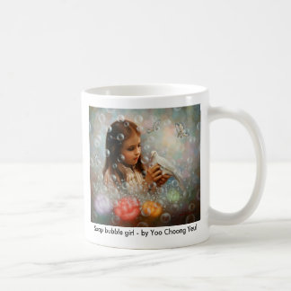 Soap bubble girl - by Yoo Choong Yeul Mug