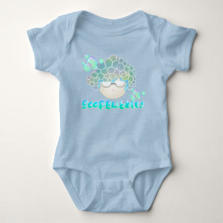 Soap Bubbles baby boy blue  Bodysuit