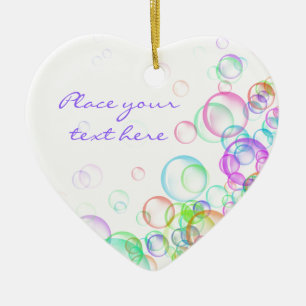 Soap Bubbles Ceramic Tree Decoration