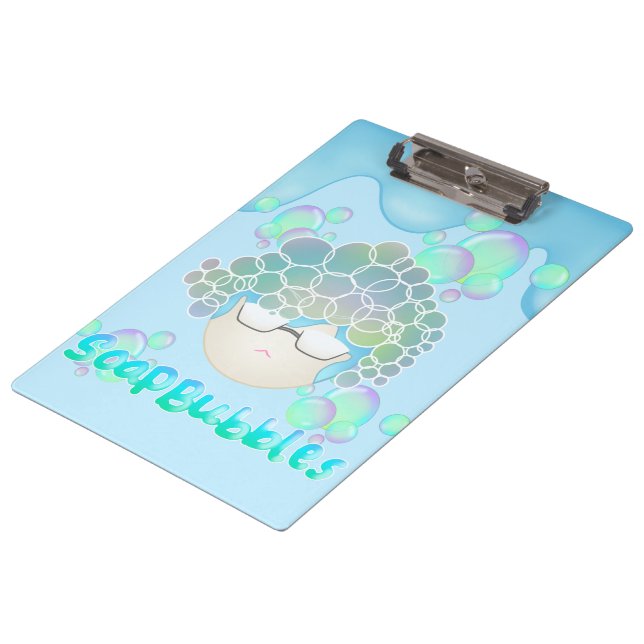 Soap Bubbles Clipboard (Angled)