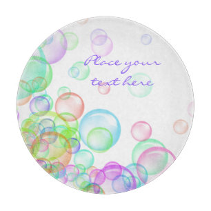 Soap Bubbles Cutting Board