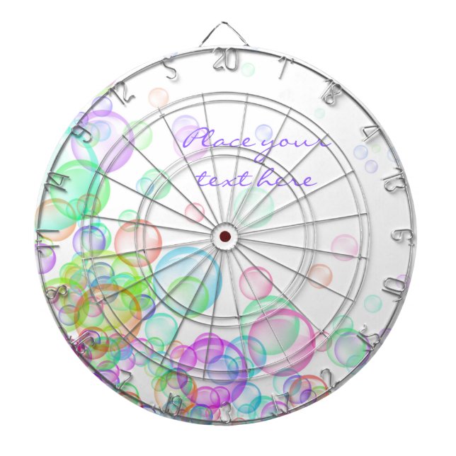 Soap Bubbles Dartboard (Front)