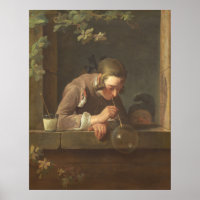 Soap Bubbles - Jean-Siméon Chardin Fine Art
