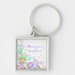 Soap Bubbles Key Ring