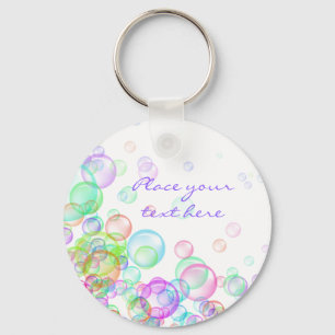 Soap Bubbles Key Ring