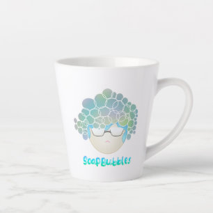 Soap Bubbles Latte Mug