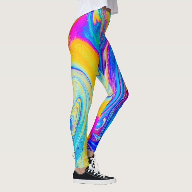 soap bubbles - leggings (Right)