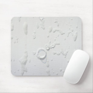 Soap Bubbles On White Mouse Pad