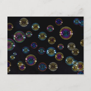 Soap Bubbles Postcard