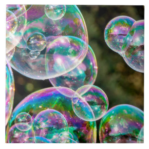 Soap bubbles tile