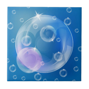 Soap bubbles tile