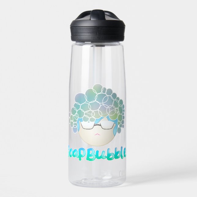 Soap Bubbles Water Bottle (Front)