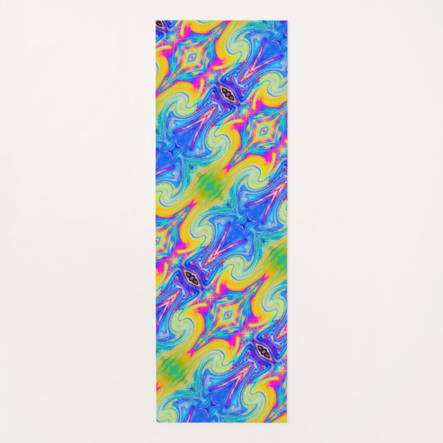 soap bubbles yoga mat (Front)