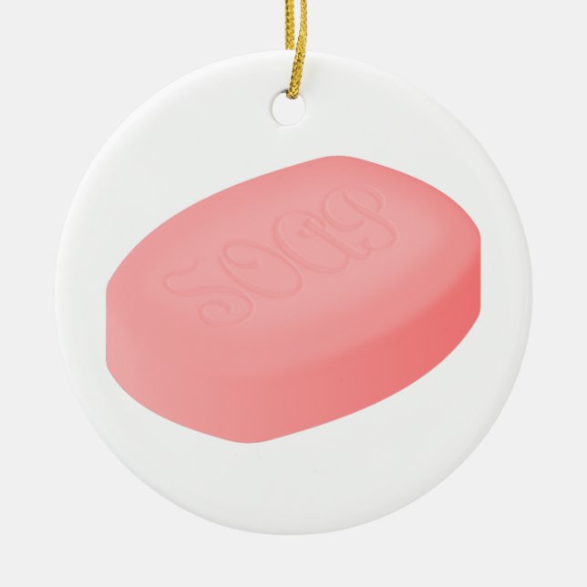 Soap Ceramic Tree Decoration (Front)