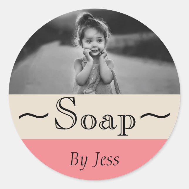 Soap Classic Round Sticker (Front)