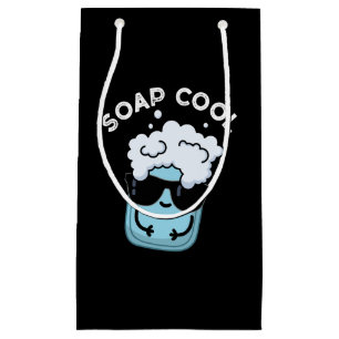 Soap Cool Funny Soap Pun Dark BG Small Gift Bag