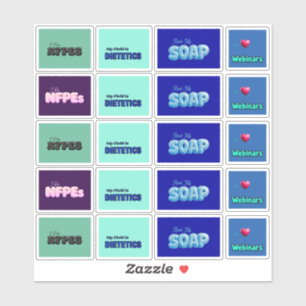 SOAP Employee Variety Page - 20 Stickers 