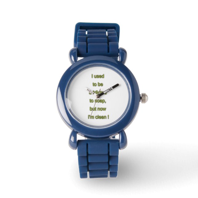 Soap funny text watch (Front)