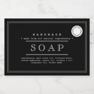 Soap Label Packaging Design