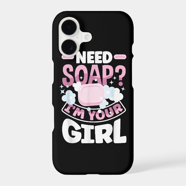 Soap Making Soap Maker Funny (Back)