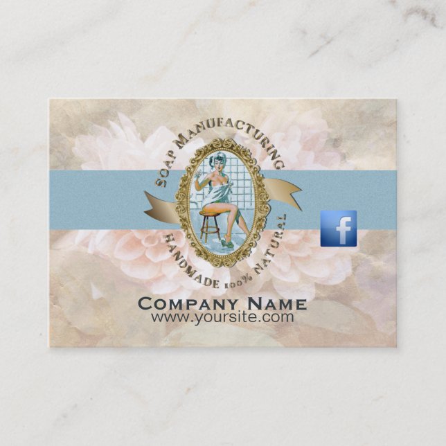 Soap Manufacturing - Business Card (Front)