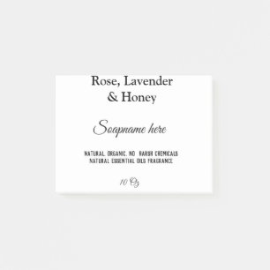 soap name weight website ingredients details q r  post-it notes
