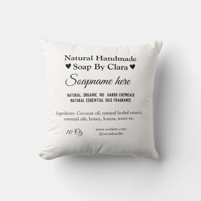 soap name weight website ingredients details text cushion (Front)