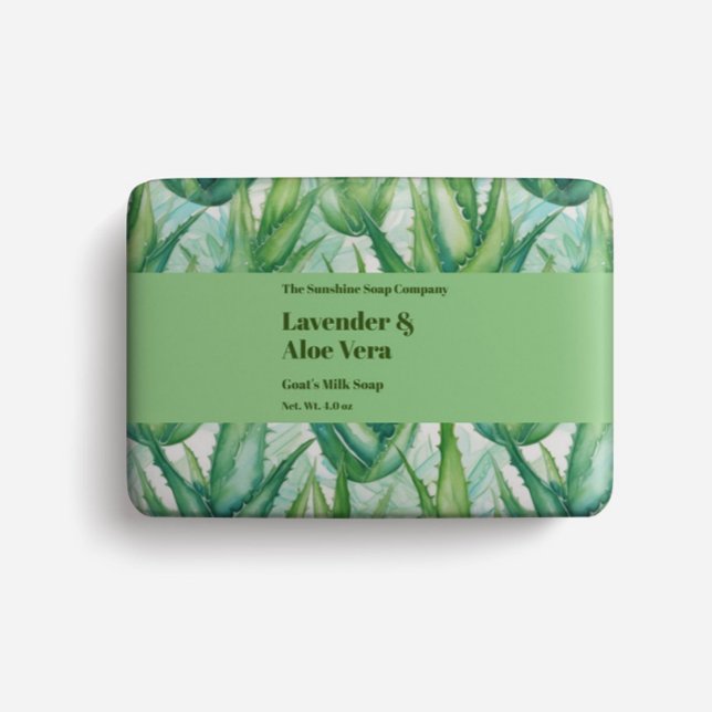 Soap Packaging Paper - watercolor aloe vera (Creator Uploaded)