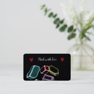 "Soap Seife amazing cute Marketing" Business Card