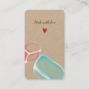 "Soap Seife amazing cute Marketing" Business Card