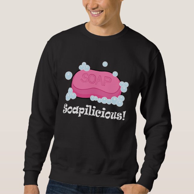 Soapilicious Hobby Crafter Homemade Soap Sweatshirt (Front)