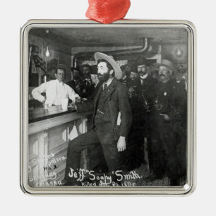 Soapy Smith's Saloon Bar Metal Tree Decoration