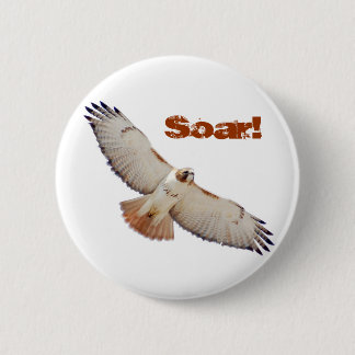 Soar 6 Cm Round Badge