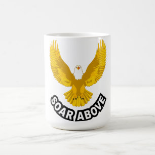 Soar Above All Majestic Eagle Art Coffee Mug