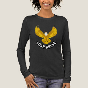 Soar Above All Majestic Eagle Art Tri-Blend Shirt