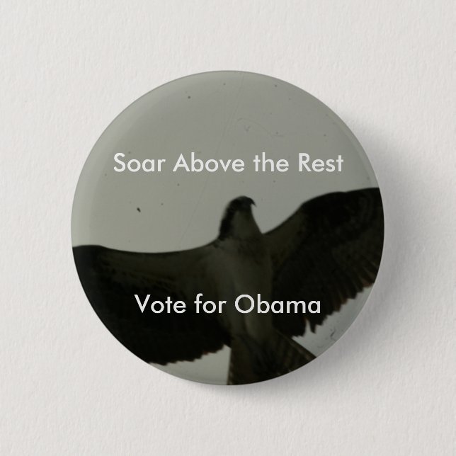 Soar Above The Rest 6 Cm Round Badge (Front)