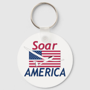 SOAR AMERICA KEY RING