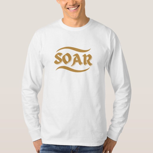 Soar Cross and Wings T-Shirt (Front)