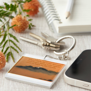 Soar, For More Key Ring