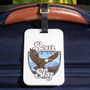 Soar into the Sky logo Luggage Tag