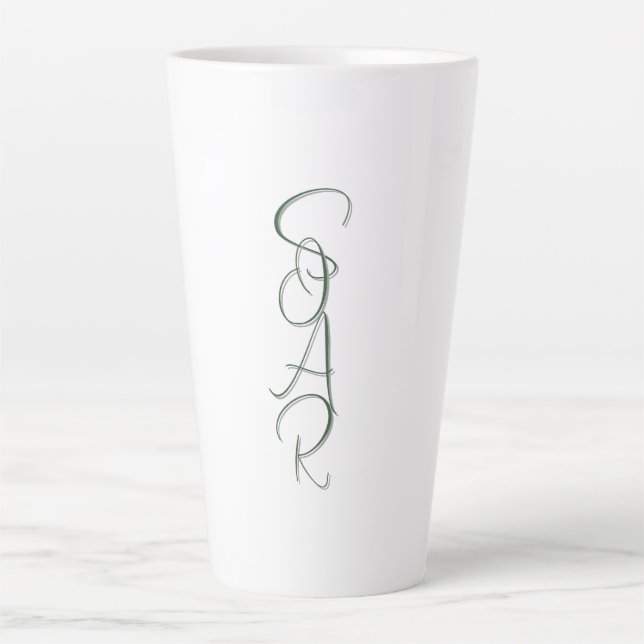 Soar Latte Mug (Front)