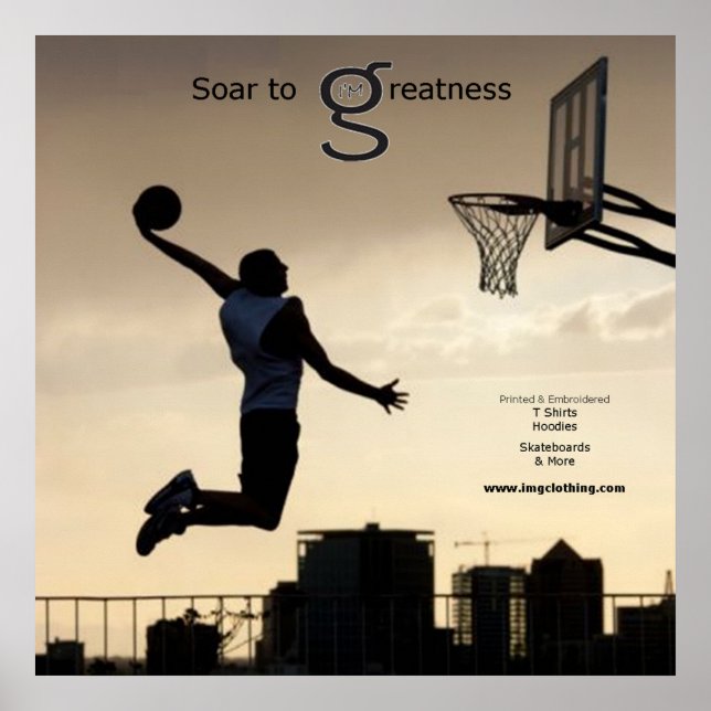 Soar to Greatness (Basketball) Poster (Front)