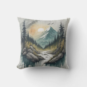 Soar to New Heights: Colourful Motivation Cushion